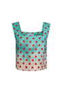 The Corby Top in Coral Reef Ombre.