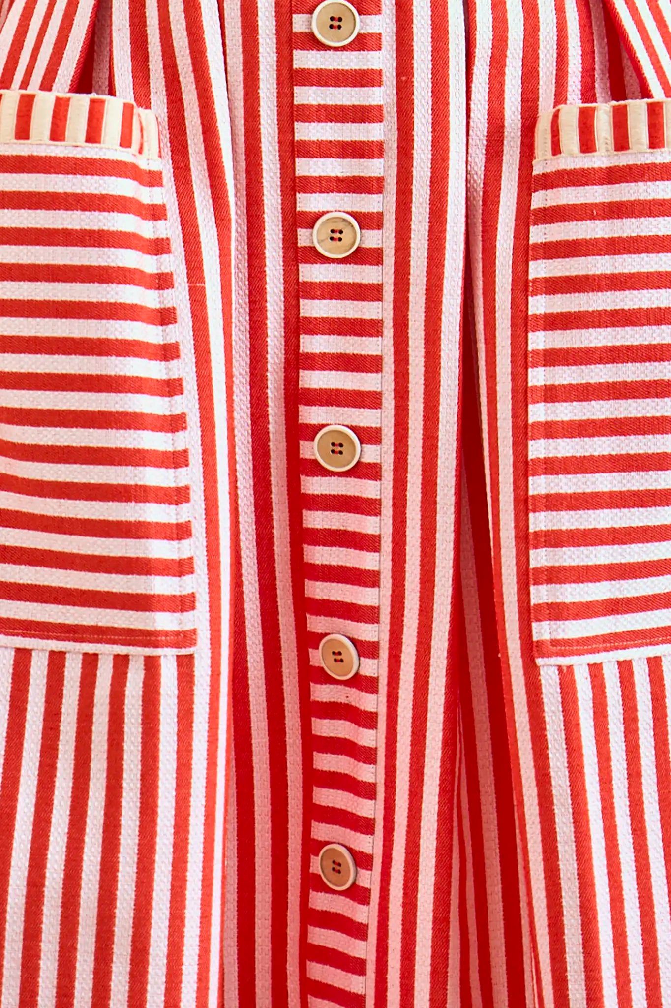 ペレック pelleq Shirring striped dressワンピース