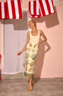 The Davis Cami in Cream paired with Lynne Skirt in Somers Shell Cream.