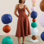 The Davis Cami paired with matching Joan Skirt.