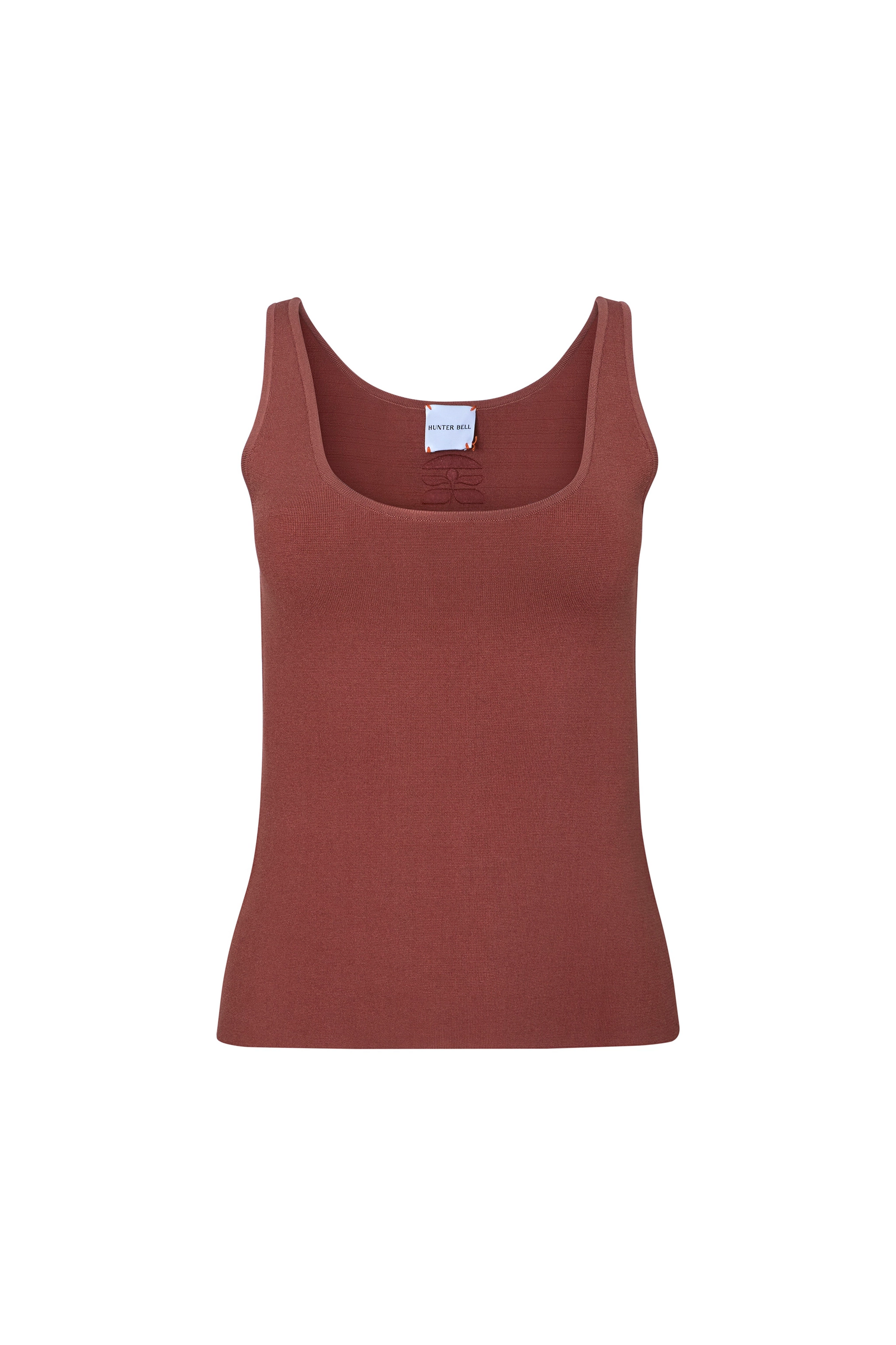 The Davis Cami in Rust. 