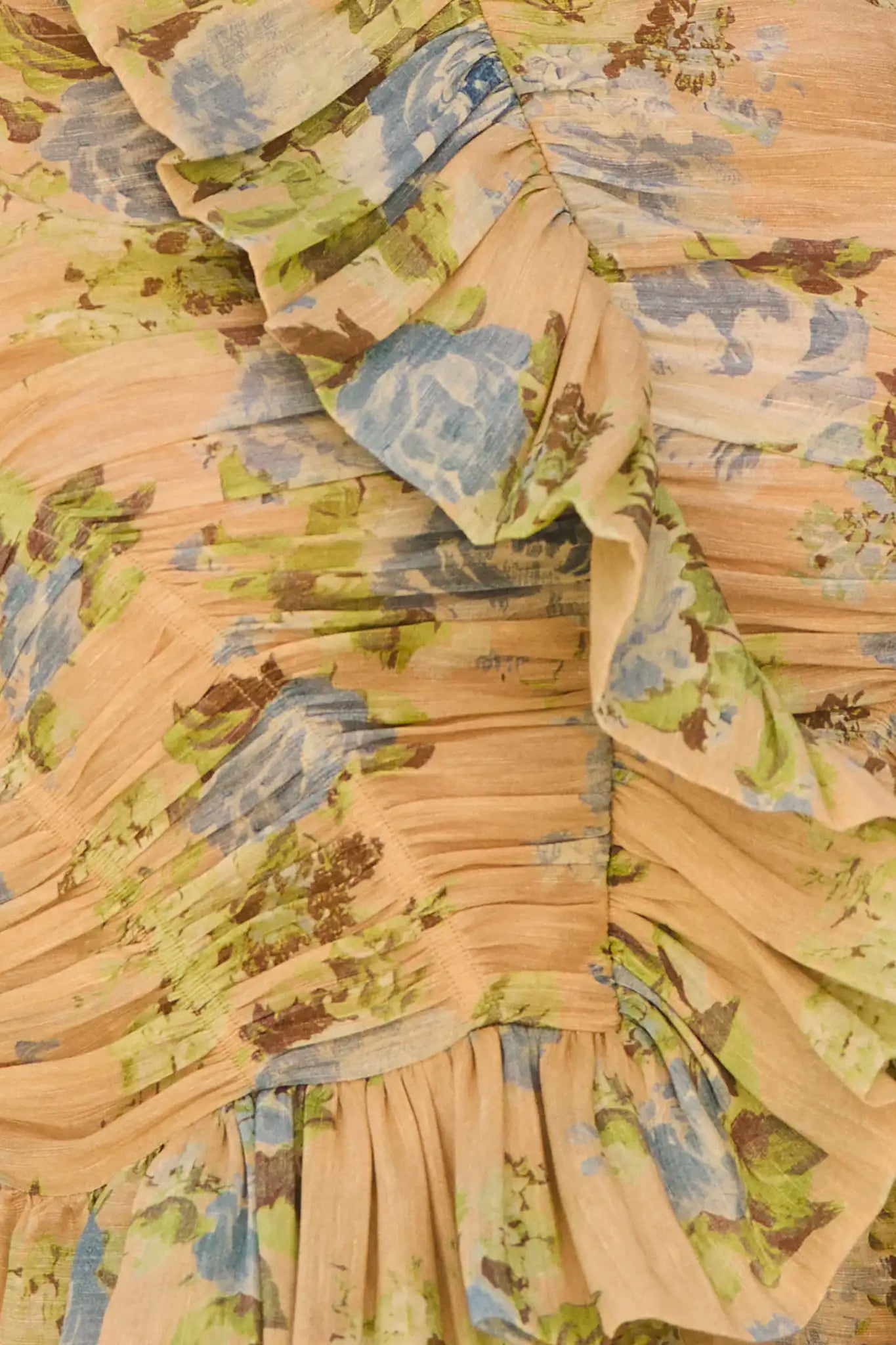 Close up of the Doering Top in Garden Rose Periwinkle.