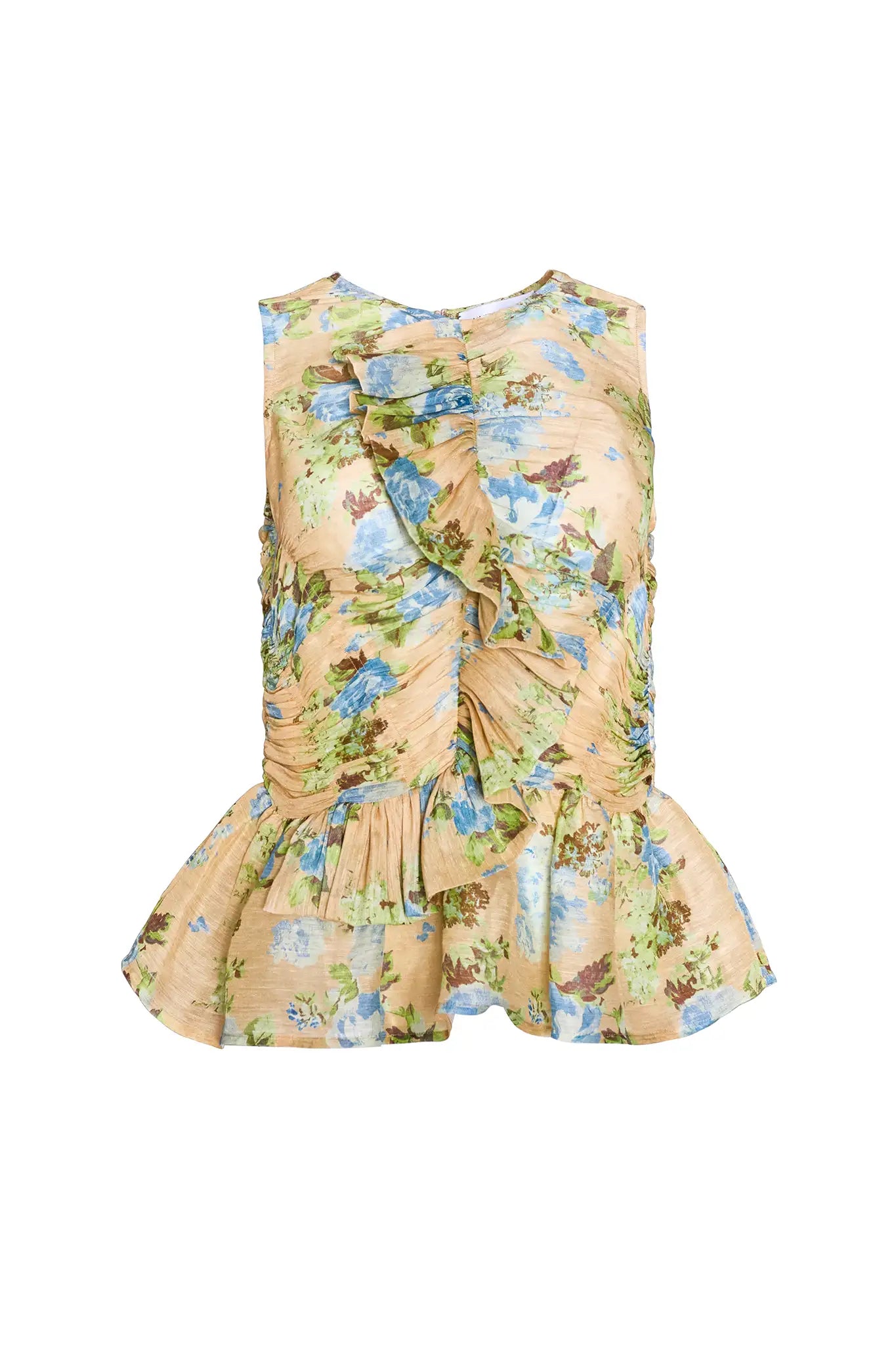 The Doering Top in Garden Rose Periwinkle.