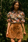 Mayfair Blouse and Dottie Mini Skirt.