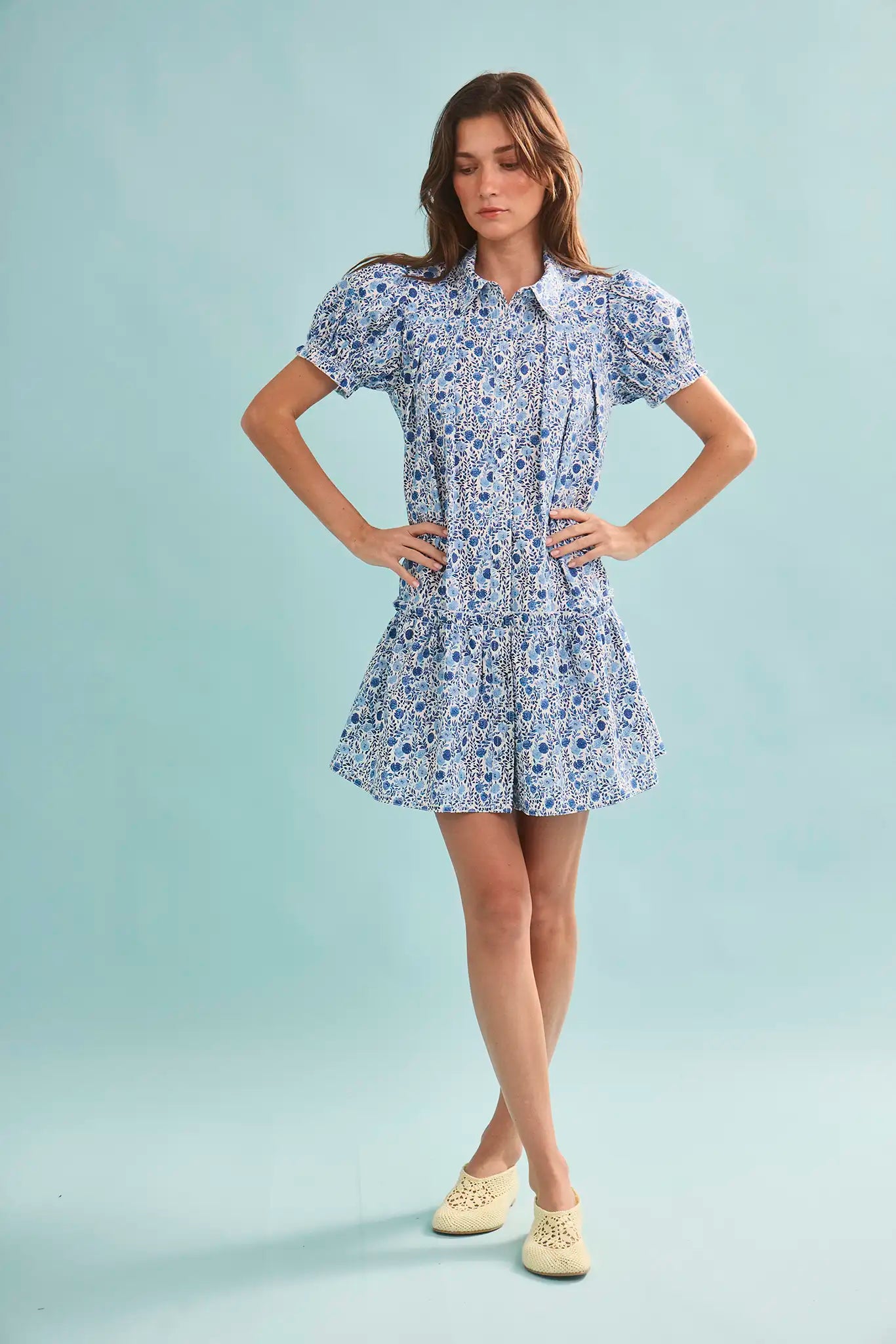 Drifter Mini Dress | Summer Floral Mini Dress