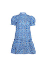 The Drifter Mini Dress in Bermuda Blooms.