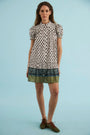 The Drifter Mini Dress in Thistle & Vine Cream. 