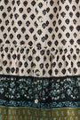 Close up of the Drifter Mini Dress in Thistle & Vine Cream. 