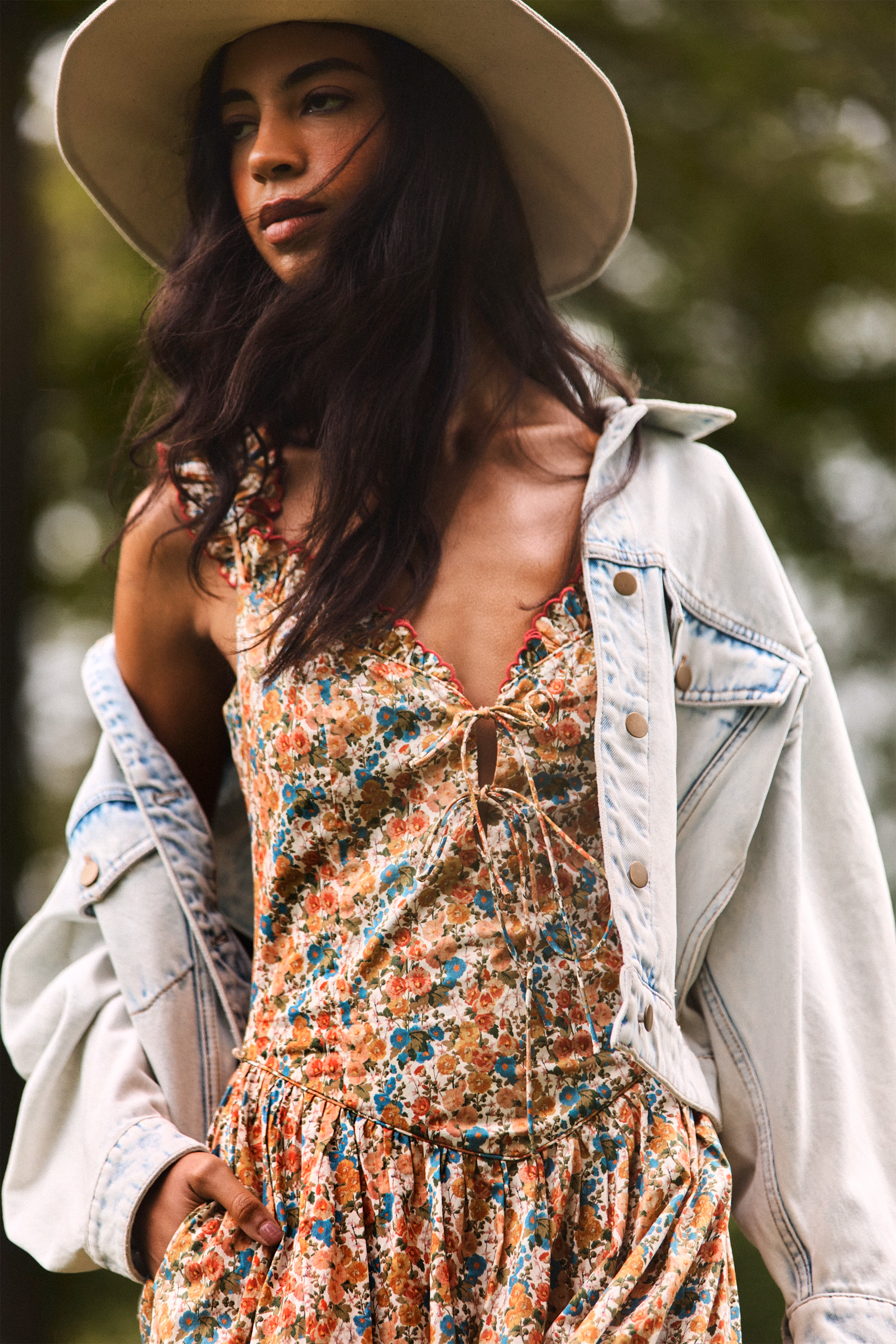 Solene Jacket Washed Blue / M
