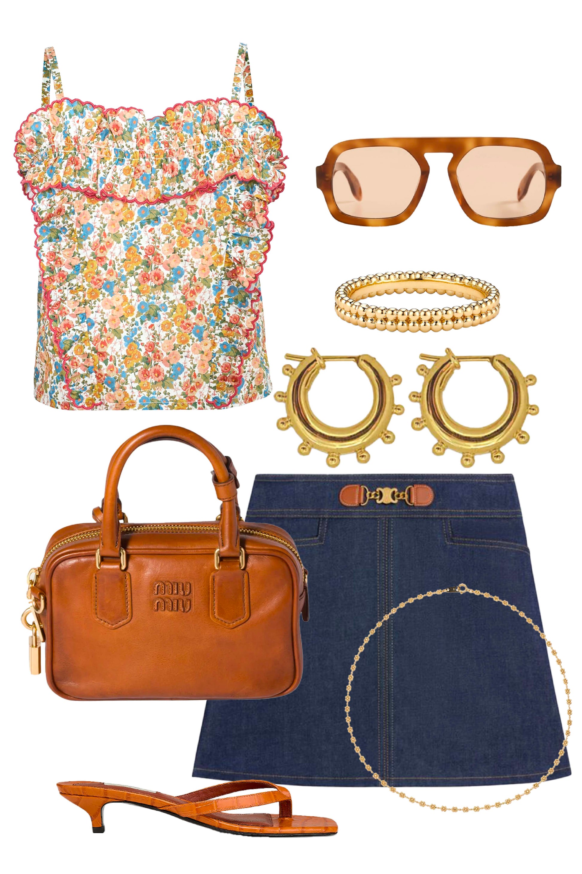 Elwood Cami in Gertrude styled.