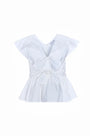 The Everly Top in white