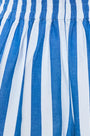 Close up of the Courtland short in Sailing Stripe