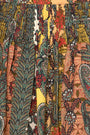 Close up of the Fallon Skirt in highland tapestry.