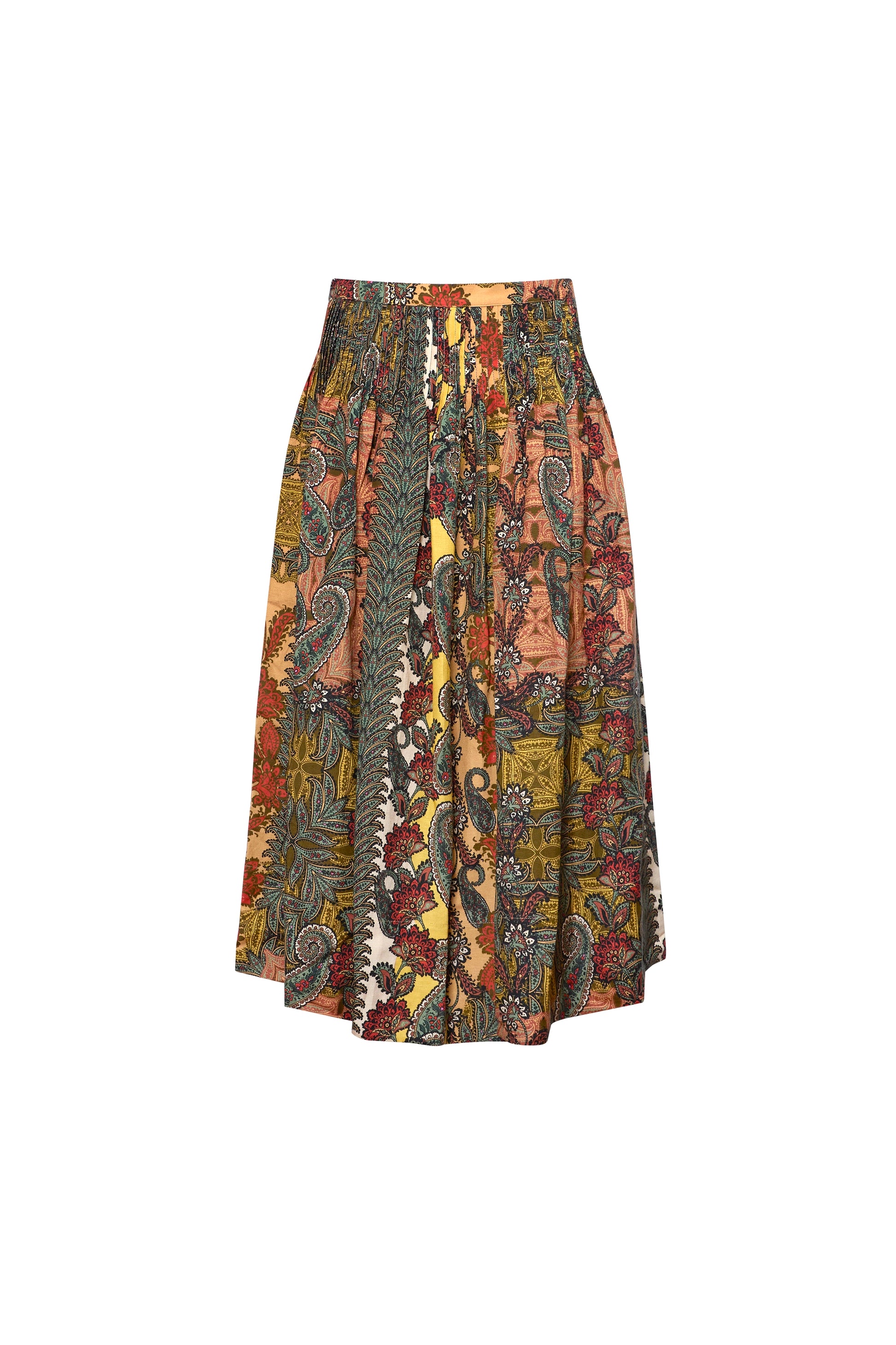 The Fallon Skirt in highland tapestry. 