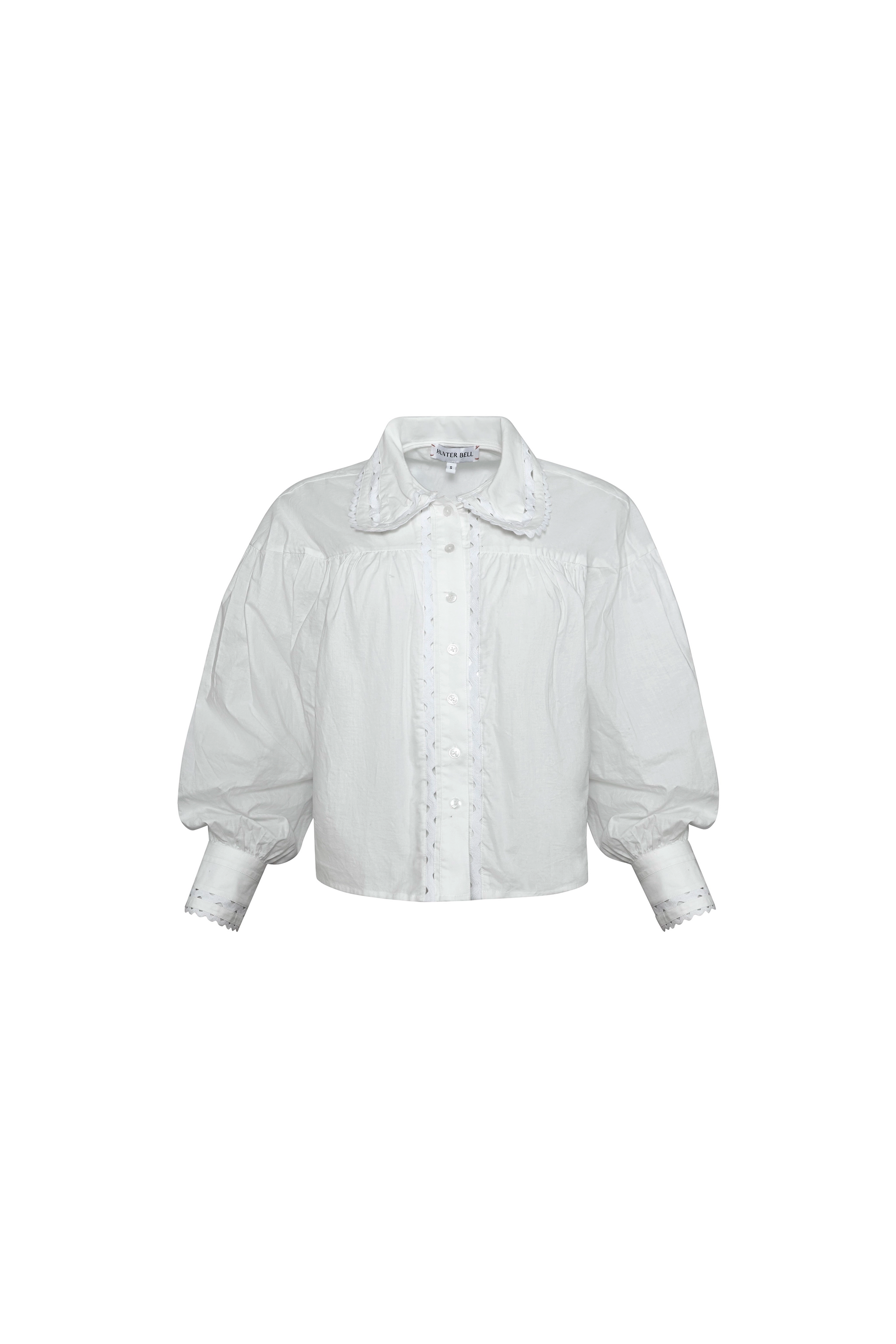 The Finch Top in White. 