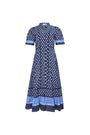 The Greta Dress in Thistle & Vine Blue. 