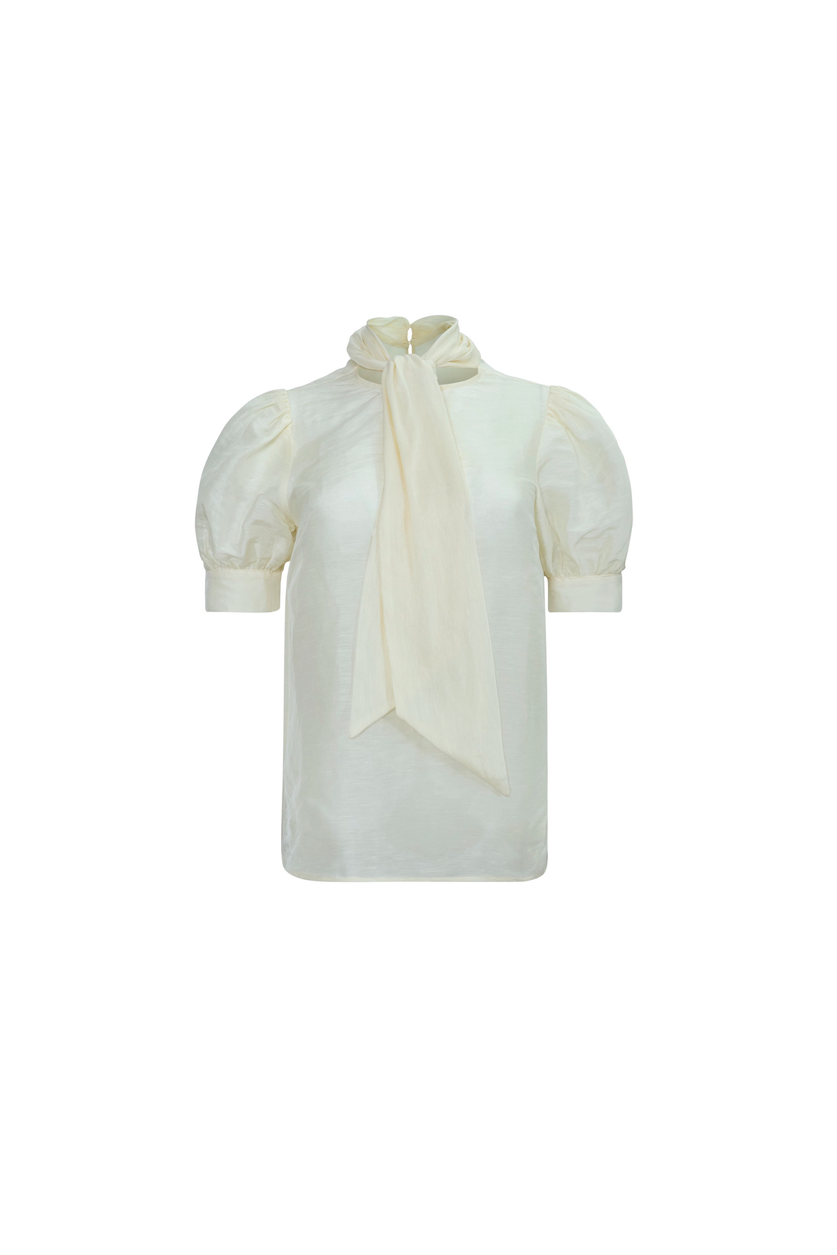 The Gribbon Top in Ivory. 