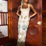 The Davis Cami in Cream paired with Lynne Skirt in Somers Shell Cream.