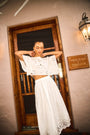 The Keira Top in White paired with matching Tatum Skirt.