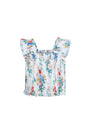 Close up of the Harper Top in Falling Blossom 