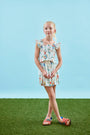 The Rosie Skirt in Falling Blossom paired with matching Harper Top
