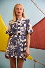 The Bay Skirt in Bermuda Toile paired with matching Hawkins Top.
