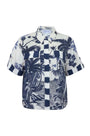 The Hawkins Top in Bermuda Toile. 
