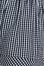 Close up of the Jemma Shorts in Black and White Gingham 