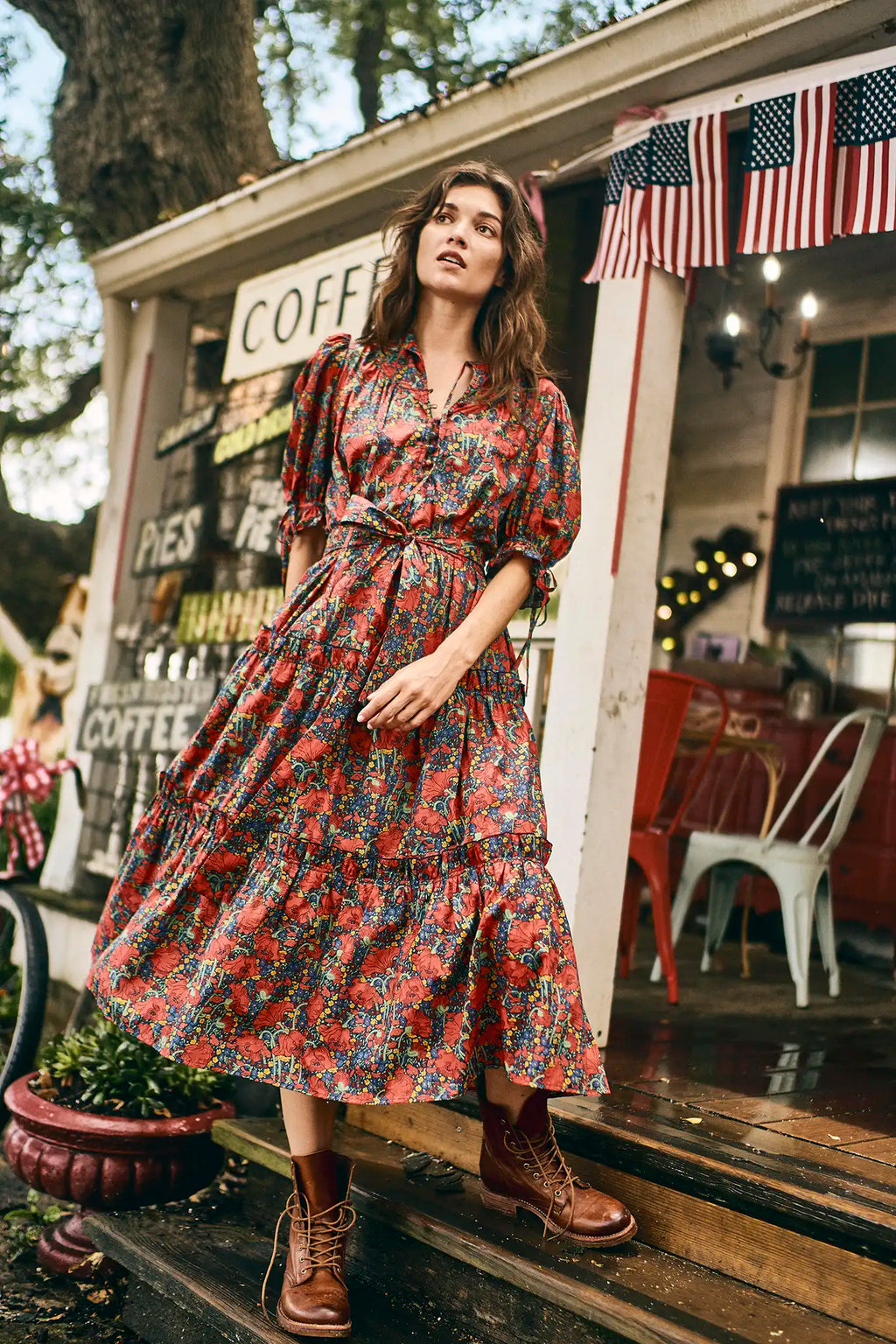 Holloway Dress | Liberty Print Dress | Hunter Bell