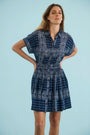 The Howard Dress in Inkwell Paisley.