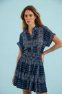 The Howard Dress in Inkwell Paisley.