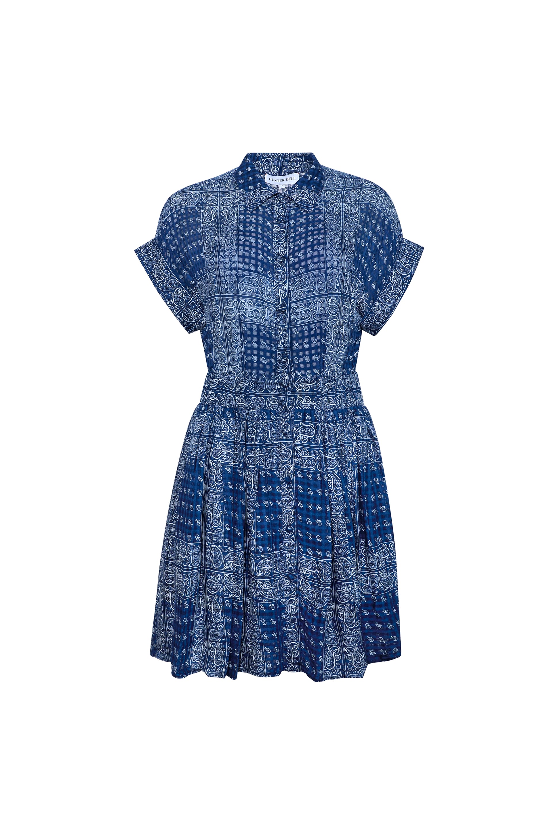 The Howard Dress in Inkwell Paisley.