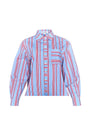 The Hudson Shirt in Seaside Stripe