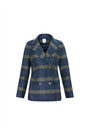 The Huntley Blazer in Stirling Plaid. 