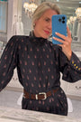 Hunter in the Ellerie Top with the Whitton Pants.