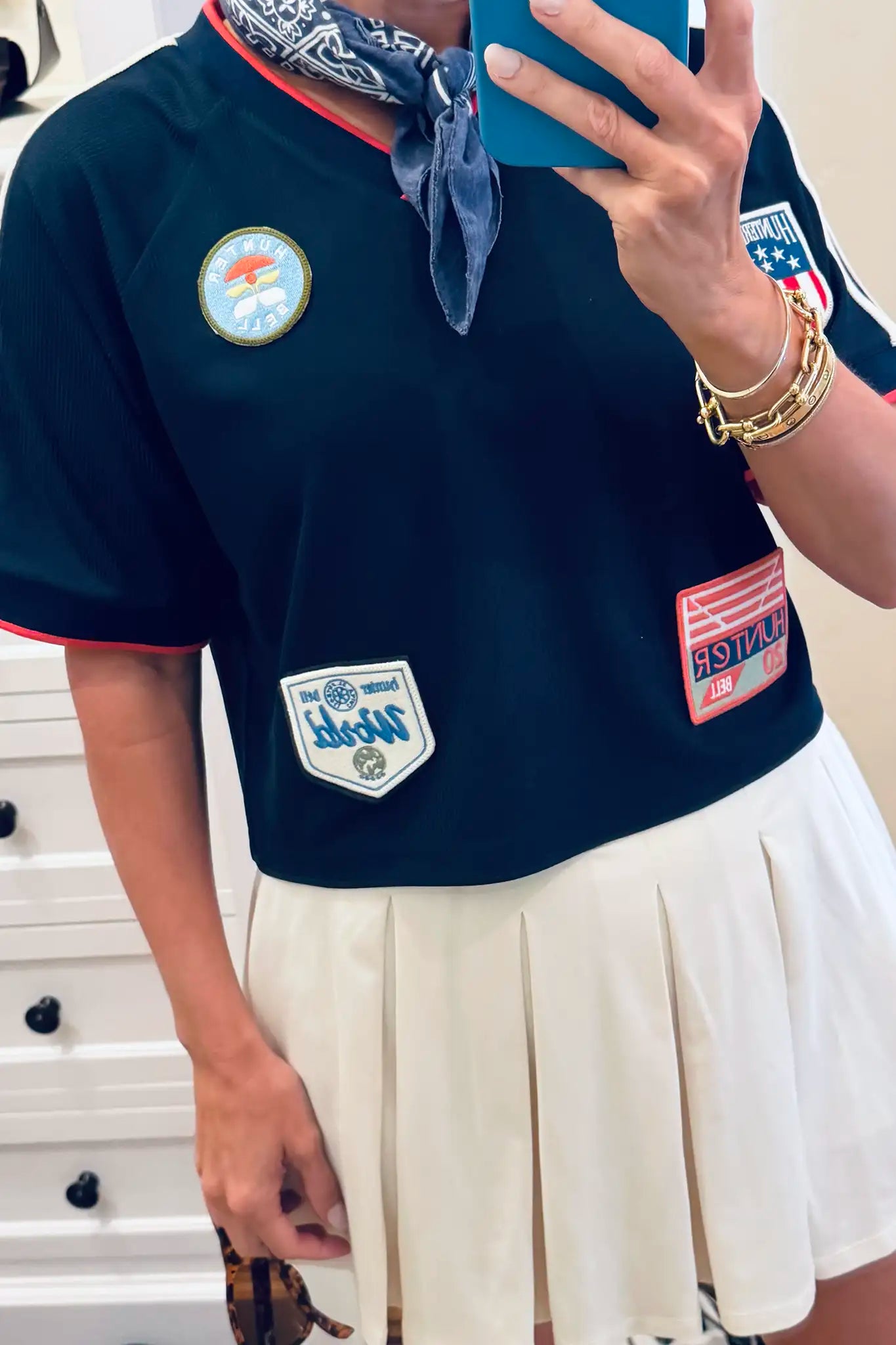 Hunter wearing the HB Athletic Club Jersey.