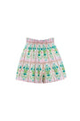 The Jemma Shorts in Pink Trellis.