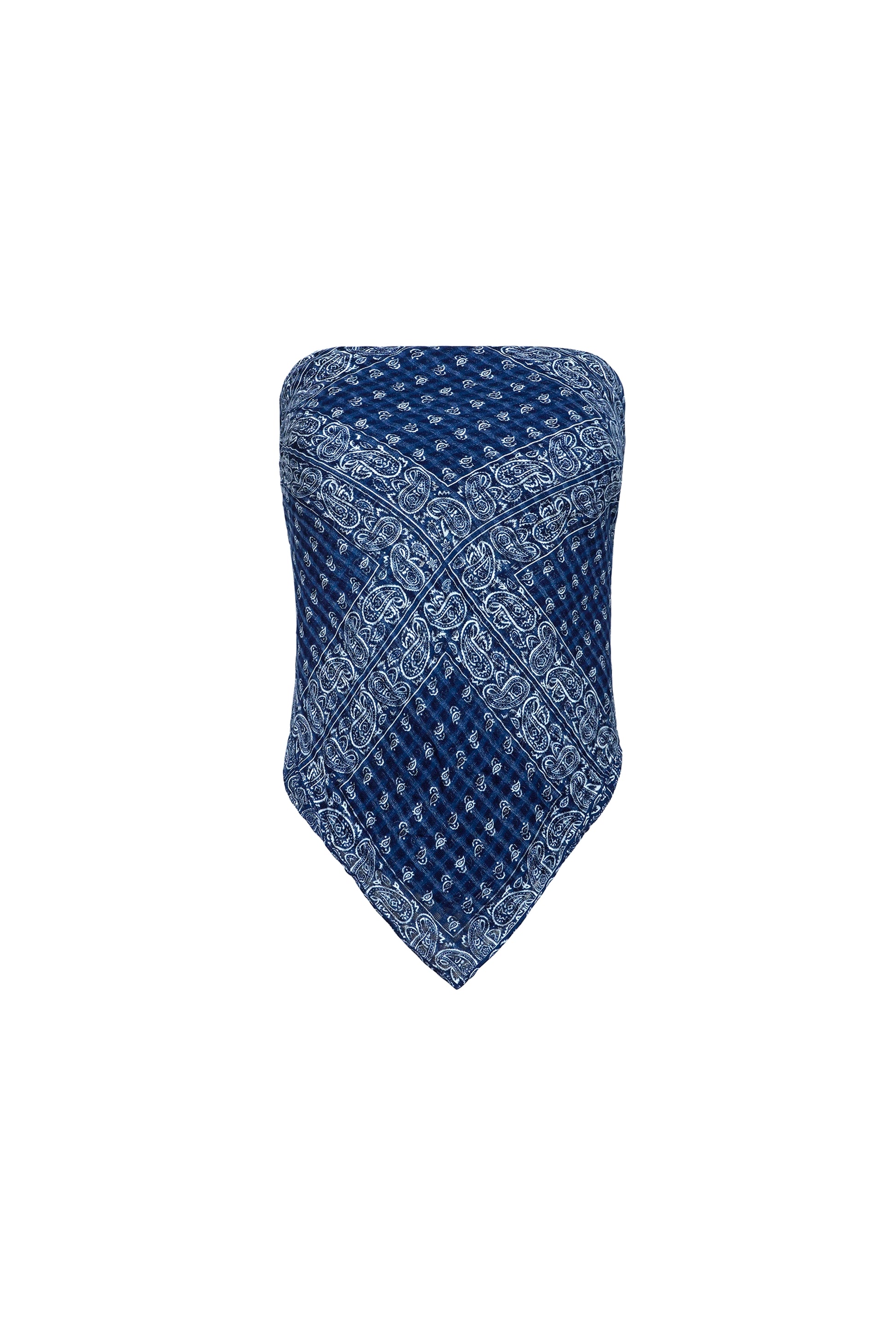 The Inkwell Scarf in Inkwell Paisley.