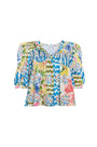 The Irene Top in Morning Glory