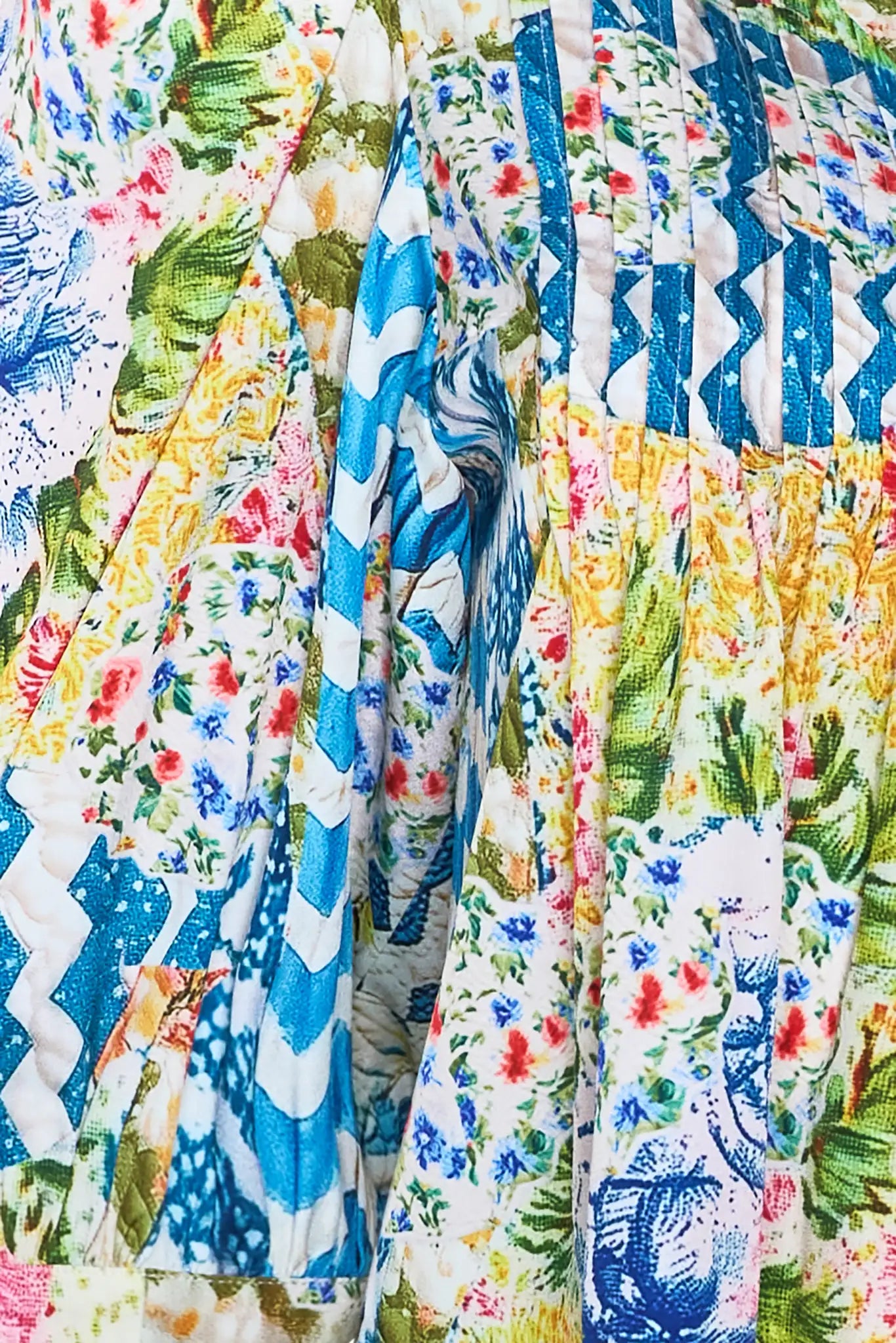 Close up of the Irene Top in Morning Glory