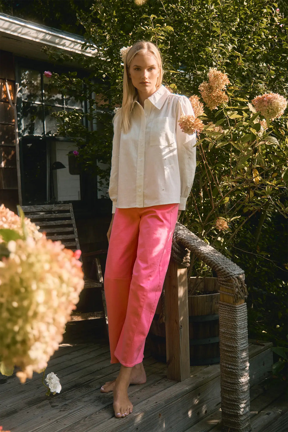 Jade Shirt | Elevated Button Down | Hunter Bell