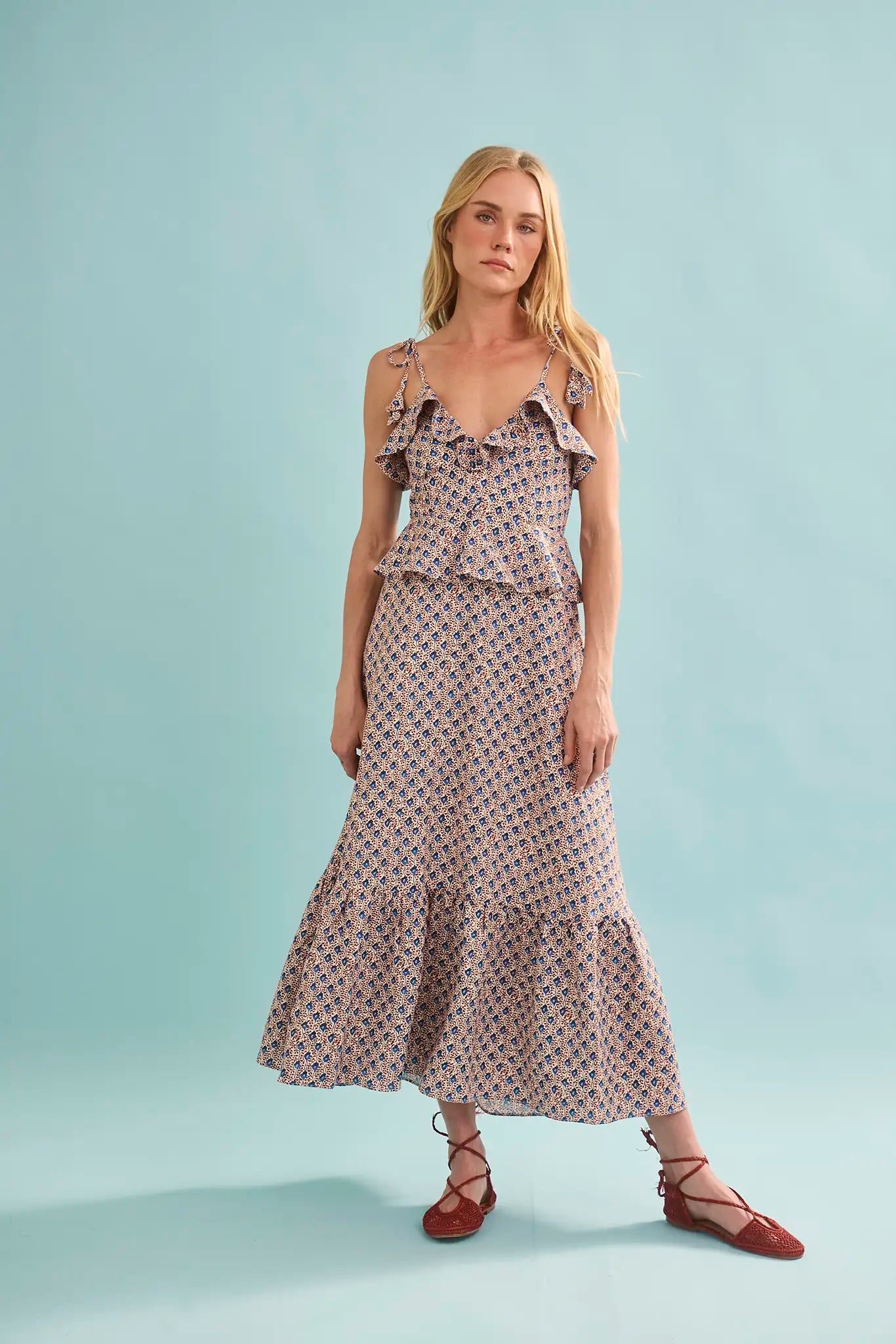 The Jamison Dress in Berryvine.