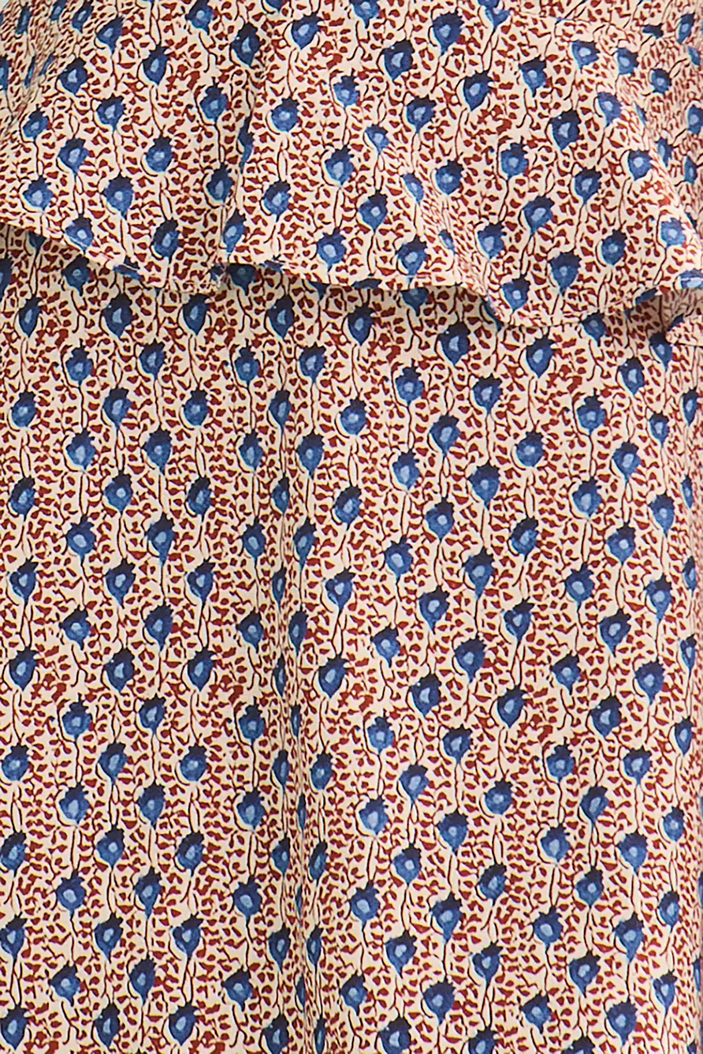 Close up of the Jamison Dress in Berryvine.
