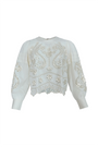 The Jennifer Top in Ivory. 