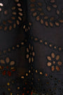 Close up of the Jennifer Top in Onyx. 