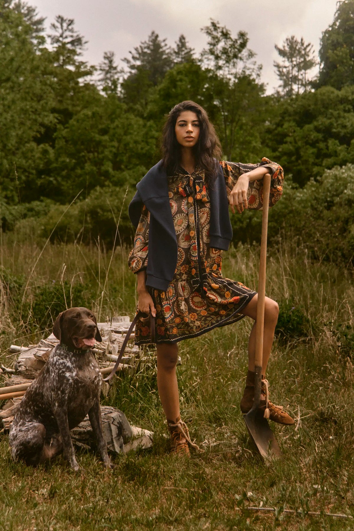 The Jonas Dress in Found Heirloom. 