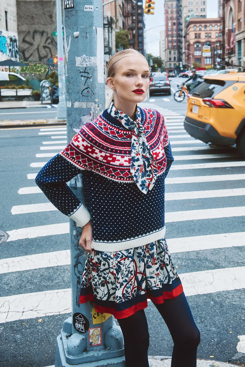 Josie Sweater | Fair Isle Sweater | Hunter Bell Josie Sweater | Fair Isle Sweater | Hunter Bell