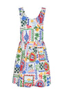 The kids June Dress in Coastal Conversation 