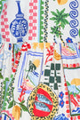 Close up of the kids June Dress in Coastal Conversation 