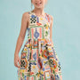 The kids June Dress in Coastal Conversation 